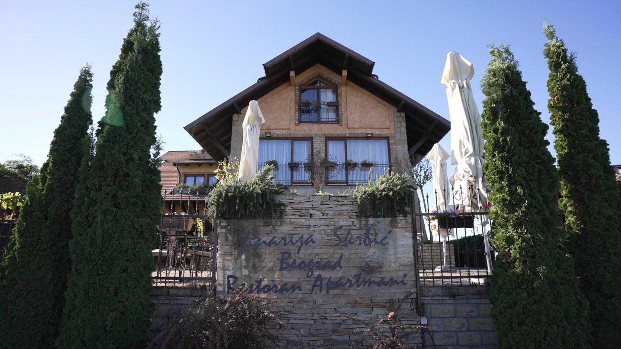 Garni Hotel Chicha - Winery Skrbic Belgrad Exteriör bild